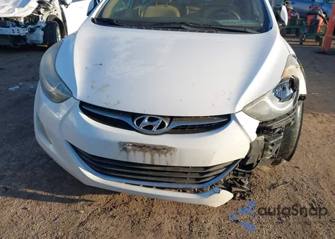 2013 Hyundai Elantra Gls из США, поврежденный, VIN 5NPDH4AE8DH336838